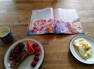 voorleesroutine: voorlezen bij het ontbijt